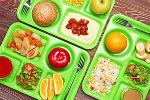 Menus repas de cantine